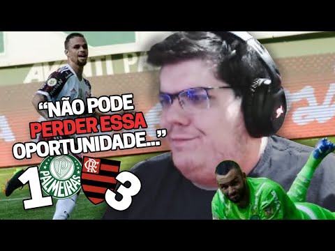 CASIMIRO REAGE A PALMEIRAS 1X3 FLAMENGO PELA 20ª RODADA DO BRASILEIRÃO 2021 | Cortes do Casimito