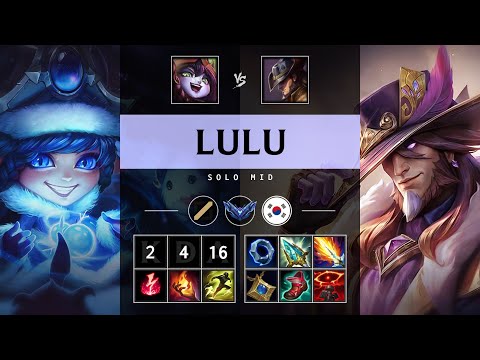 Lulu Mid vs Twisted Fate - KR Diamond Patch 25.09