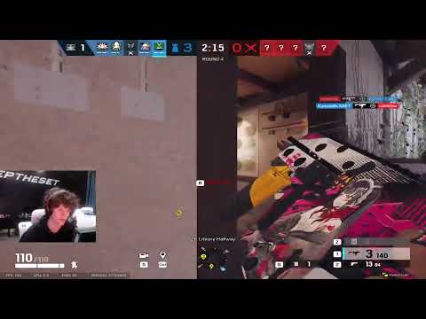 O KYNO JOGA LISO DMS, SIMPLESMENTE DESTRUIU OS CARAS - MELHORES MOMENTOS RAINBOW SIX