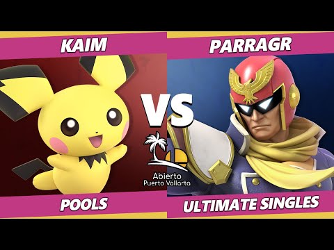 Abierto Puerto Vallarta - Kaim (Pichu) Vs. ParraGr (Captain Falcon) SSBU Ultimate Tournament