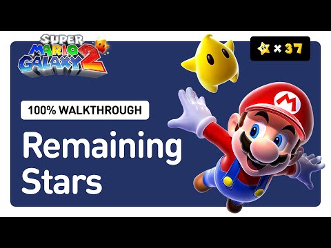 Super Mario Galaxy 2  – Remaining Stars | 100% Walkthrough | All Stars  | Switch 2 - 4K