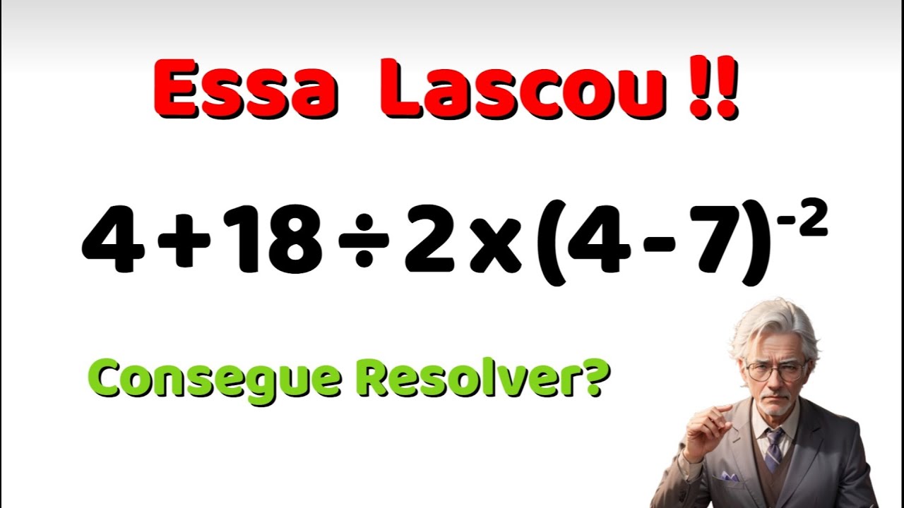 ✅ Questões de Matemática Básica ✅ Qual o valor dessa expressão❓