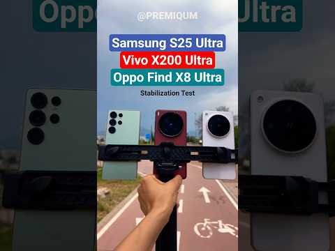 Samsung S25 Ultra vs Vivo x200 Ultra vs Oppo Find x8 Ultra CAMERA TEST: The Best Stabilization!