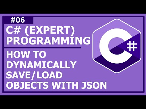 OOP with C Lecture 6 How to Properly Save and Load Objects with Json User Defined Classes