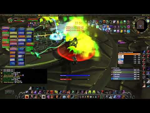 Illidan Fire tanking first pull