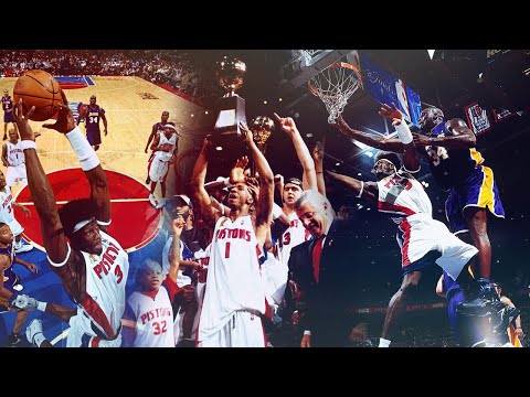 The 2004 Detroit Pistons and the greatest upset in Finals history