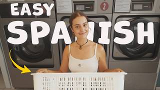 Learn Spanish at the Laundromat 🧺 | Easy Comprehensible Input