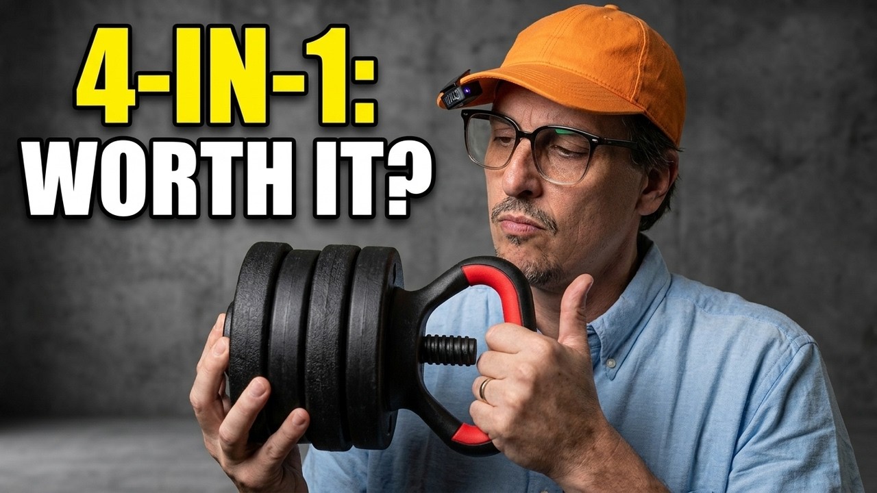 I Tested the BDSHE 4 in 1 Adjustable Dumbbell Set So You Don't Have To