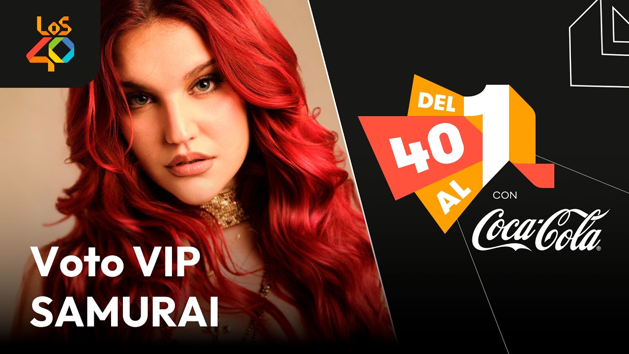 Samurai en Del 40 al 1 CocaCola: "tengo a los mejores fans del mundo"| LOS40