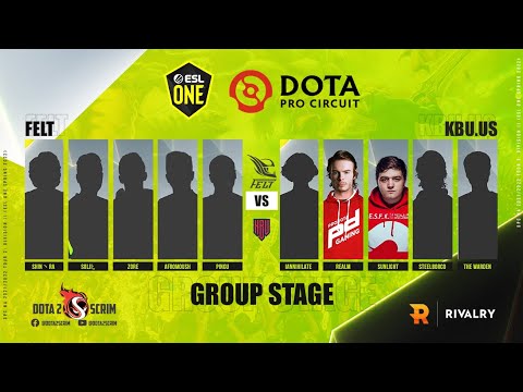 felt vs KBU.US - DPC NA 2021/22 Tour 2: Division II - Group Stage - B03