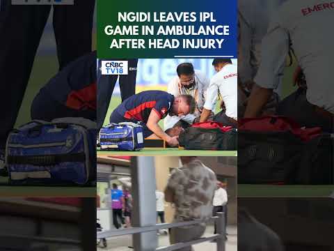 IPL SHOCKER: Lungi Ngidi Injured in IPL Match; Ambulance Rushes In | Admitted In Hospital | N18S