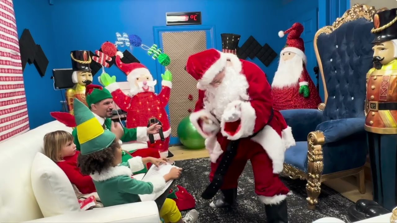 Promotional video thumbnail 3 for SINGING and DANCING SANTA for your event or party!