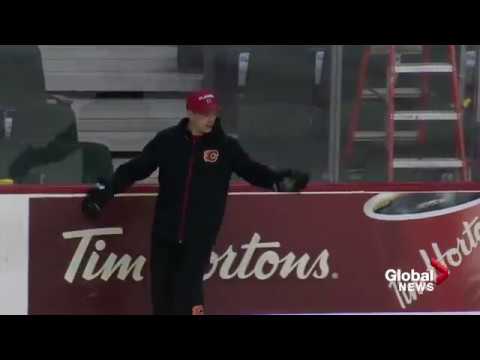 Calgary Flames head coach launches angry, profanity-laced rant at practice