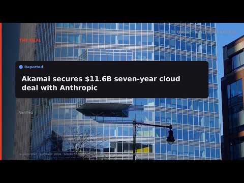 Akamai lands $11.6B cloud computing deal with Anthropic