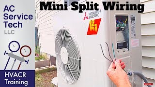 Wiring a Mini Split System, Step by Step!