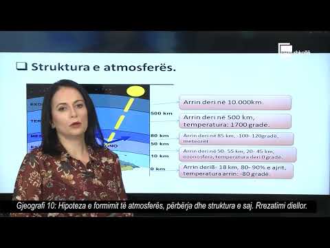 Hipoteza e formimit të atmosferës, përbërja dhe struktura e saj| Gjeografi 10
