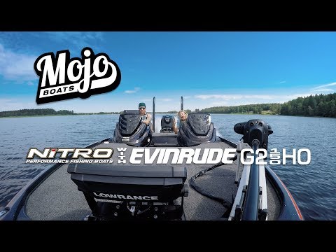 Mojoboats - Nitro Z18 / Evinrude G2 150 HO take off