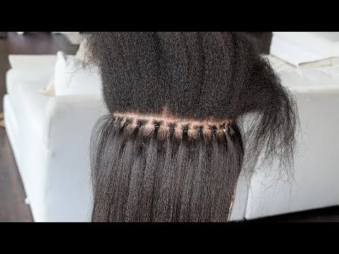 NEW Updated Technique for Installing Micro-Link Hair |...