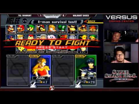 VS Weekly 09/25/16 - Winners Semis - TGL|Shamunt (Sheik) vs Walmart Shoes (Marth) - Melee