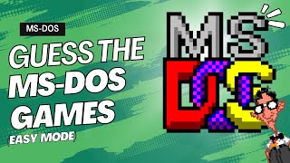 Guess the MS-DOS Game (Easy Mode) Quiz | Nostalgic Journey Through Classic PC Gaming!