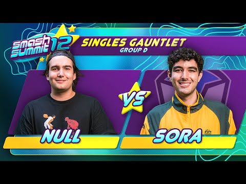null vs Sora - Singles Gauntlet: Bracket 4 Round 1 - Smash Summit 12 | Fox vs Fox