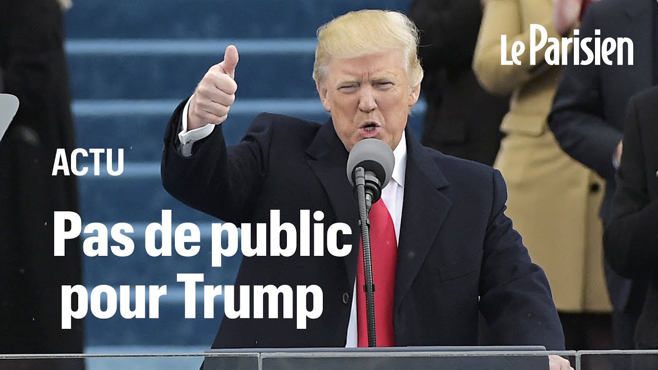 À cause d'un froid glacial, Trump deviendra président sans ses supporters