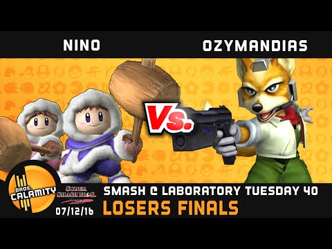 S@LT #40 | Nino (Ice Climbers) vs Ozymandias (Fox) - Losers Finals - SSBM