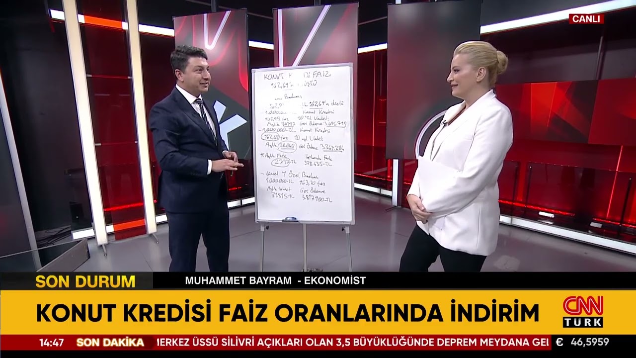 Konut Kredi Faiz Oranlarında İndirim! İşte Detaylar...