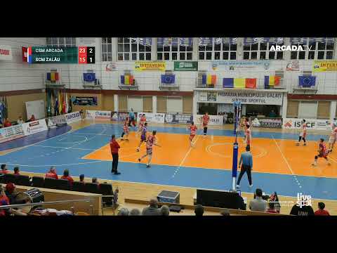 #LIVE | CSM ARCADA GALAȚI vs. SCM ZALĂU