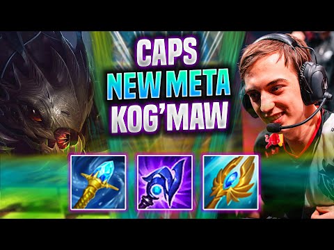 CAPS TRIES NEW META KOG'MAW MID! - G2 Caps Plays Kog'Maw Mid vs Azir! | Season 2022