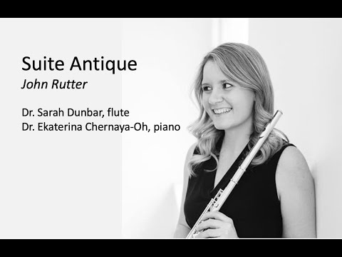 Suite Antique for Flute and Piano, John Rutter