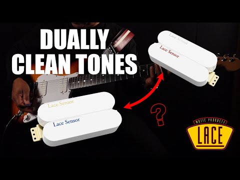 LACE Sensor Dually Humbucker (Red/Silver) - Cream image 5