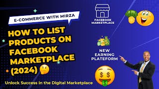 How to Sell Products on Facebook Marketplace | Earning | earn from facebook | Ecommerce With Mirza