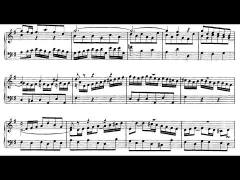 J. S. BACH - Prelude and Fughetta E-Minor BWV900 (Glenn Gould)