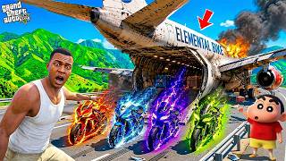 Franklin Find Elemental Bikes from Flight Crash place😱 Most Shocking Life Story