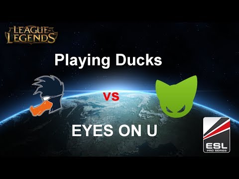 EPS Spring 2014 LoL Cup #1 - Playing Ducks vs Eyes on You - VIERTELFINALE