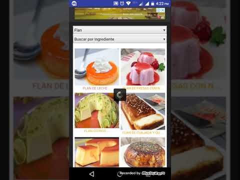 Recetas de postres Video