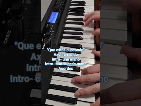 Que Estas Buscando - Axel Fernando