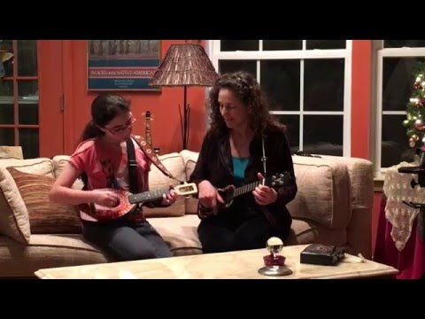 The Ukulele Duo (ukulele original by 12-year-old brand new uker Sara)
