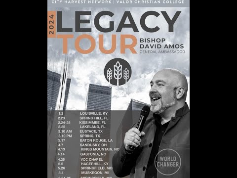 Bishop David Amos -- Legacy Tour