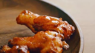 Buffalo Wings Recipe with Yogurt &amp; Blue Cheese Dip - 水牛城辣雞翅