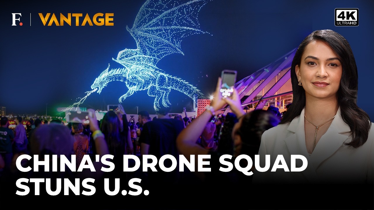 China's Drone Team Sets Guinness World Records in US | Vantage on Firstpost