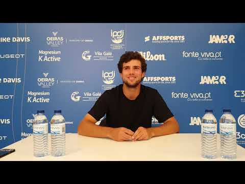 #OeirasOpen 1 | Conferência de Imprensa de Luís Faria - 2R Qualificação