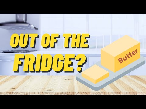 Can You Leave Your Butter On The Counter?