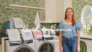 Download lagu How to Monogram | Bath to Basics mp3 Download lagu How to Monogram | Bath to Basics mp3