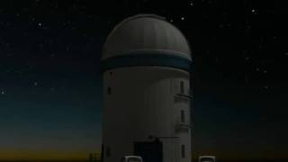 preview picture of video 'San Pedro Mártir 2.1 meter Telescope 3D model'