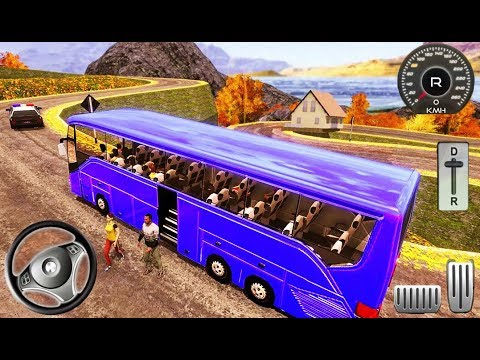 Indian Offroad Bus Driver Simulator 2019 - Hill Coach Transporter Driving - Android GamePlay