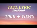SANGPOISPO -TATA  Lyric Video , Tibetan Song 2021