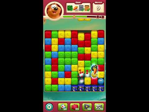 Toon Blast 1868 NO BOOSTERS 3 stars