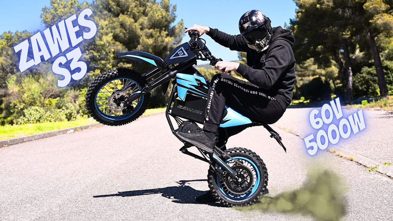 ZAWES S3 UNE MOTO CROSS ÉLECTRIQUE QUI ARRACHE !